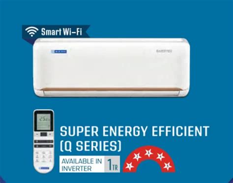 1 Tr Blue Star Super Energy Efficient Q Series AC R 32 Inverter Split