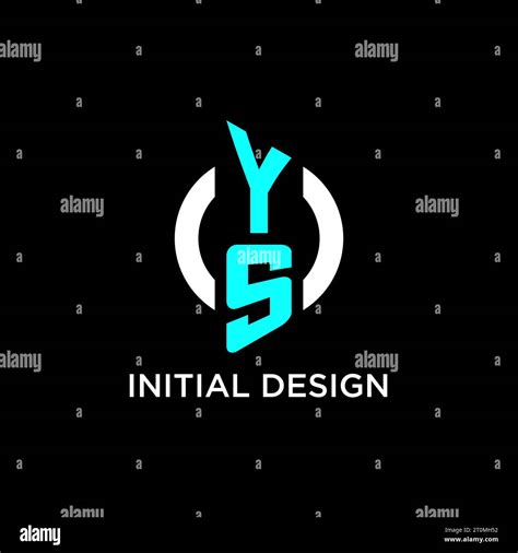 Ys Circle Monogram Logo Design Ideas Stock Vector Image And Art Alamy