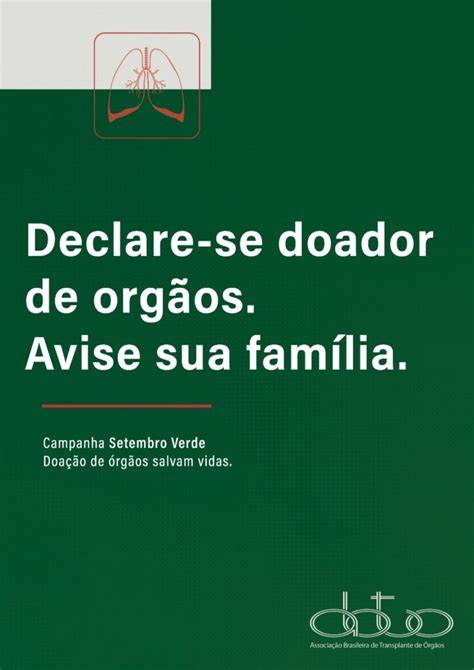 Setembro Verde ABTO Associação Brasileira De Transplante De Órgãos