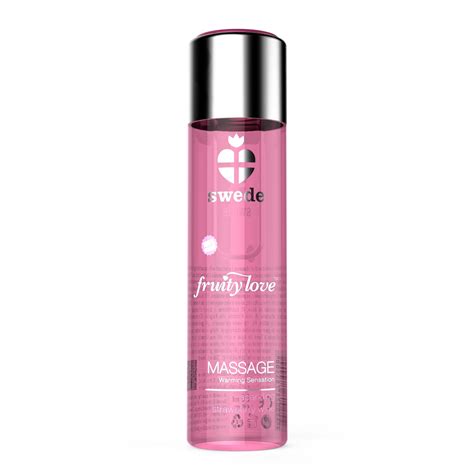 Swede Fruity Love Massage Oil Sparkling Strawberry Wine 60 Ml 47 95