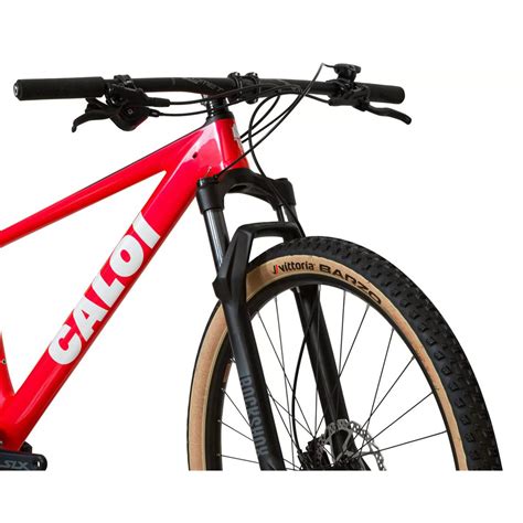 Bicicleta Aro Caloi Elite Carbon Sport V Vermelha Gl Ria