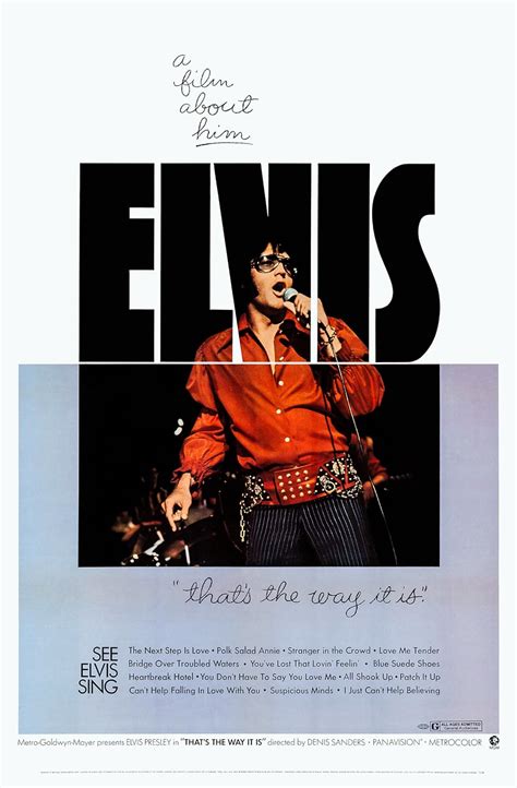 Elvis That S The Way It Is Trivia Imdb