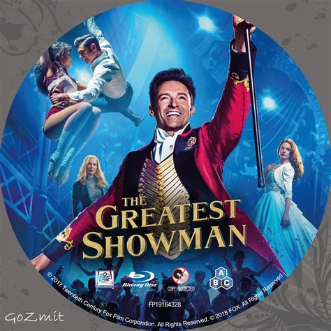 Covers Box Sk The Greatest Showman Blu Ray High Quality