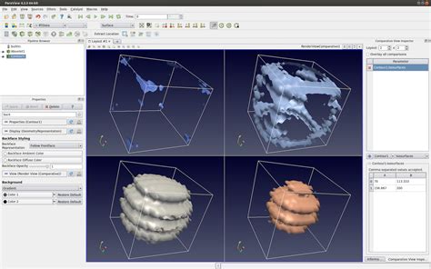 3 Comparative Visualization — Paraview Documentation 5100 Documentation