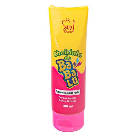 Sabonete Líquido Facial Cheirinho de Babalu 100ml Soul Shopee Brasil