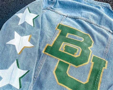 college  team logo jacket etsy