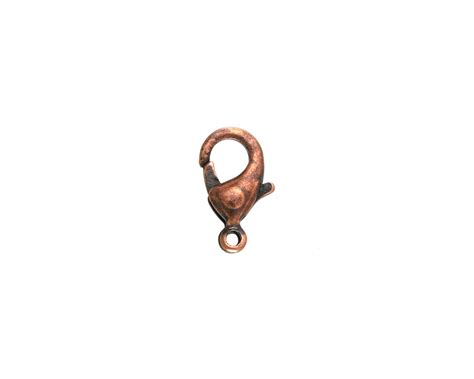 Antique Copper Plated Lobster Clasp 12x7mm