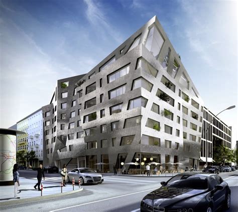 Architecture | Studio Daniel Libeskind Announces Metallic Ceramic Facade for Berlin Building ...