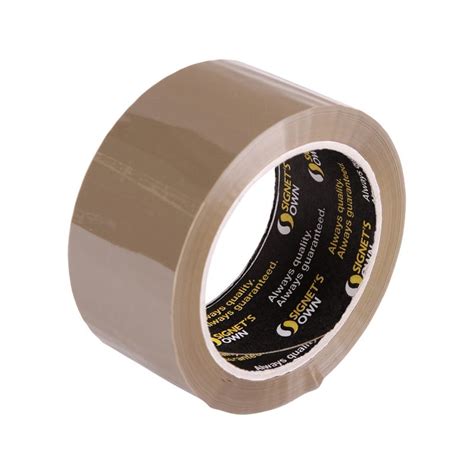 Signet S Hot Melt Tape Mm X M Brown