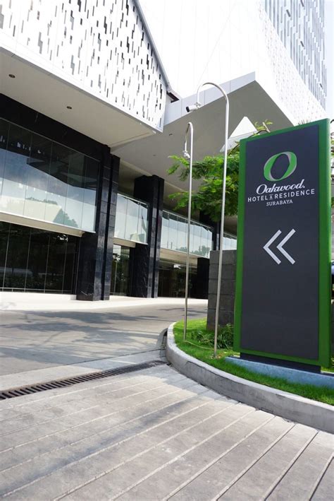 Oakwood Hotel Residence Cei Design Signage Architecture L Design