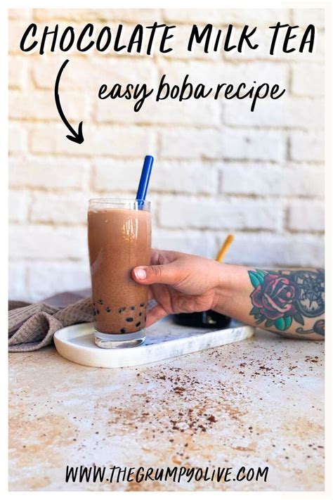 Chocolate Bubble Tea Recipe Artofit