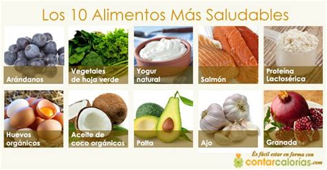 Los 10 Alimentos Más Saludables Salud Nutrición Garlic Vegetables Food