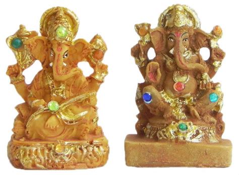 Stone Dust Ganesha Statue