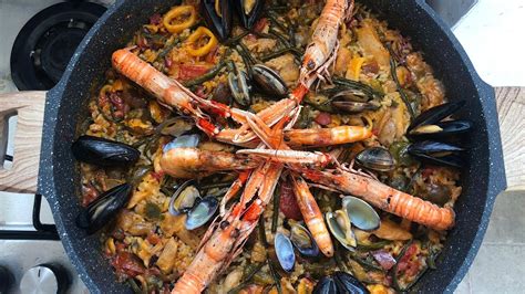 Paella Mista Valenciana Ricetta Spagnola 🇪🇸 Youtube