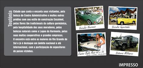 Antigo e Cia Blog de Carros Antigos 7º Encontro Nacional de Carros