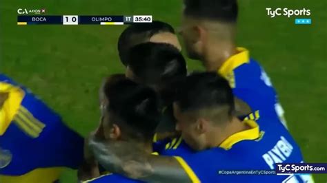 Boca Vs Olimpo Bah A Blanca El Gol De Agust N S Ndez