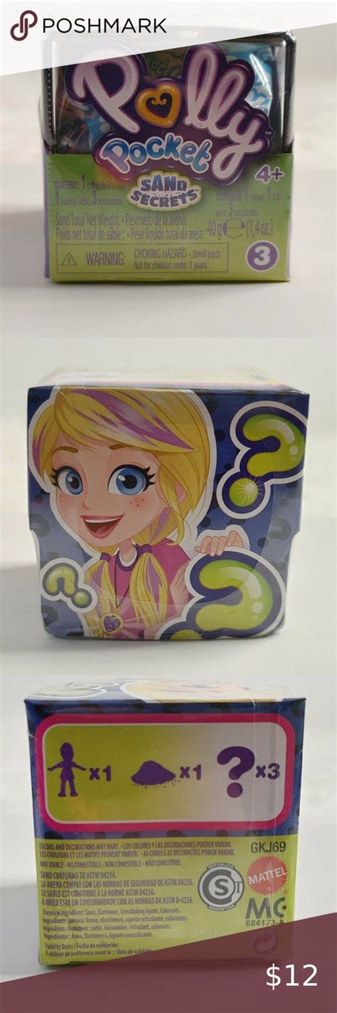 Polly Pocket Sand Secrets Series Mystery Pack Pocket Sand Polly