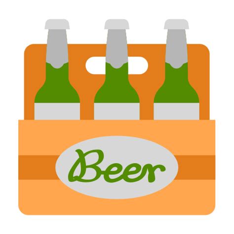 Beer Box Generic Flat Icon