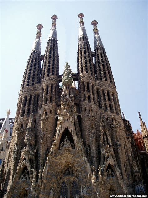 Templo Expiatorio Sagrada Familia Sitios De Barcelona