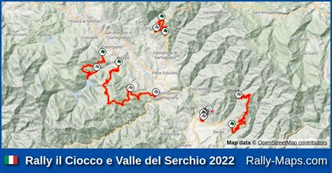 Maps Rally Il Ciocco E Valle Del Serchio Ciar Rally Maps