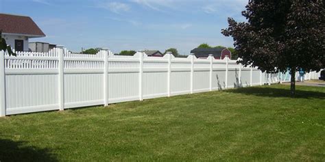 White Privacy Fence Ideas