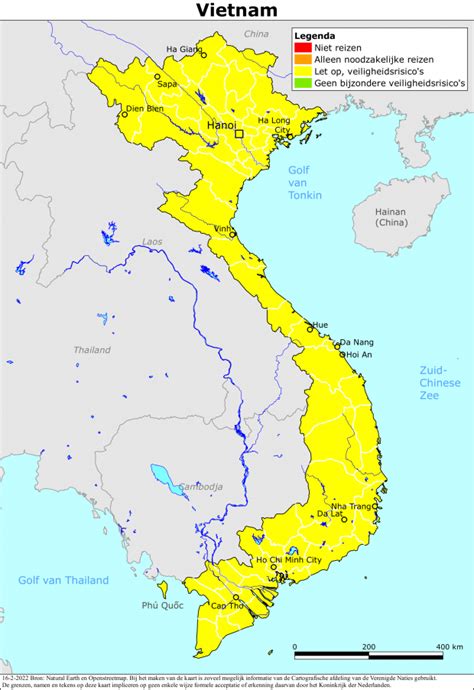 Kaart Bij Reisadvies Vietnam Reisadvies Vietnam Ministerie Van