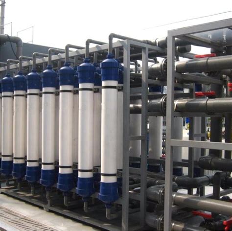 Águas residuais da planta de tratamento da água do Ultrafiltration de