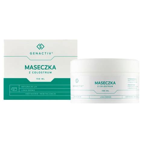 Maseczka Z Colostrum Genactiv 150 Ml Cena Apteka Internetowa Cefarm24