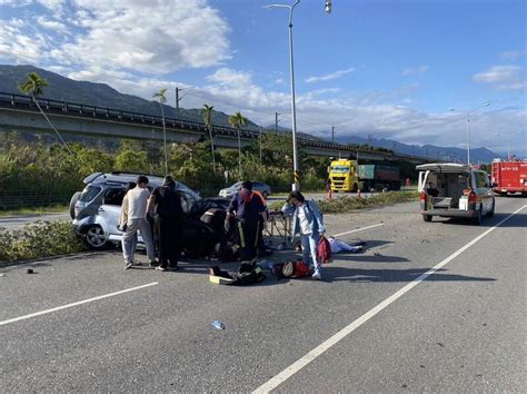 台9線花蓮瑞穗北段休旅車自撞1死3傷 半年來第3起死亡車禍 花蓮縣 自由時報電子報