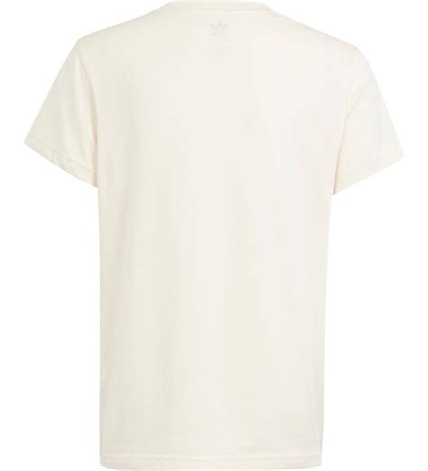 Adidas Originals T Shirt Trefoil Tee Cream Quick Shipping