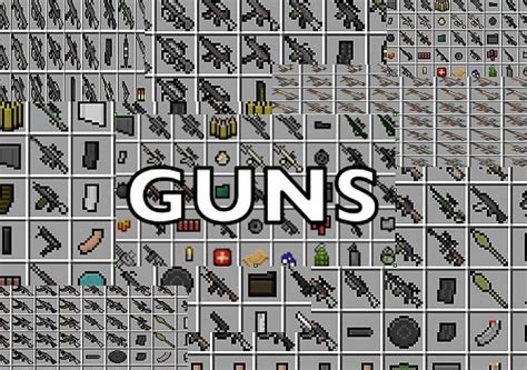 Minecraft Gun Mods For Ps Select Install To Get The Desired Mod