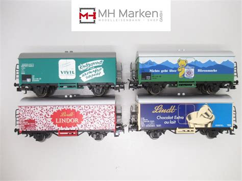 Märklin 4x gedeckte Güterwagen Genuss AC H0 Kaufen auf Ricardo