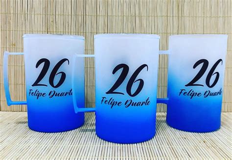 Caneca de Chopp Degradê Personalizada Elo7 Produtos Especiais