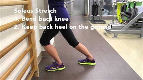 Calf Gastrocnemius And Soleus Stretch Youtube