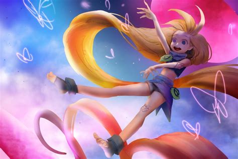 Riot Creative Contest 2017 Zoe Splash Art Polycount