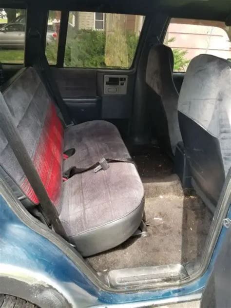 92 Chevy S10 Blazer Sport 4dr 4x4 Classic Chevrolet S 10 1992 For Sale