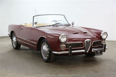 1962 Alfa Romeo 2000 Spider Beverly Hills Car Club