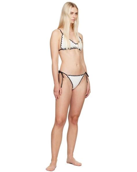 Zimmermann Halliday Bikini In Black Lyst