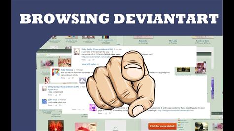 Browsing Deviantart: MORE of your suggestions! - YouTube 