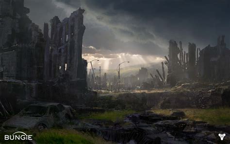 Destiny concept art reveals the frontier of human civilization - Polygon