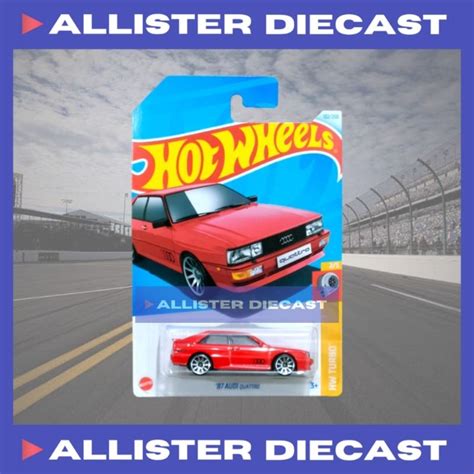 MERAH Hot Wheels 87 Audi Quattro Red Hotwheels Audi Quattro Red HW Turbo Shopee Malaysia