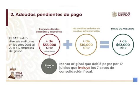 Ricardo Salinas Pliego Debe 63 Mil Millones En Impuestos Según El Sat Amlo Deja El Caso Al