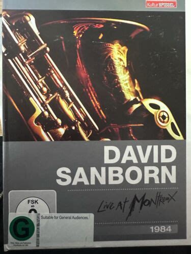 David Sanborn Live At Montreux Dvd As New Ebay