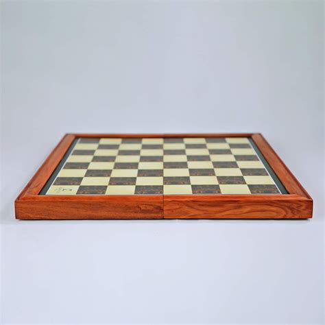 Standard Flat Tournament Chess Board (FIDE) - Henry Chess Sets