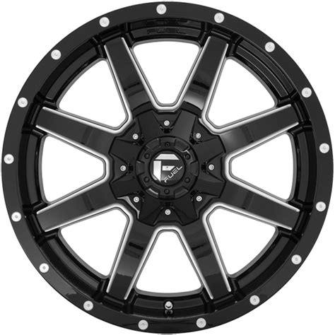 Fuel D610 Maverick 20x10 8x170 18 Blackmilled D61020001747