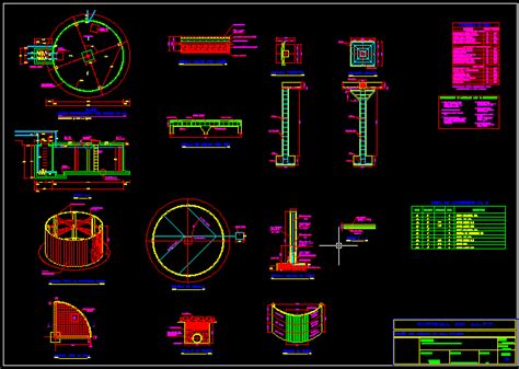 Reservoir Tank Of Potable Water Dwg Block For Autocad Designs Cad