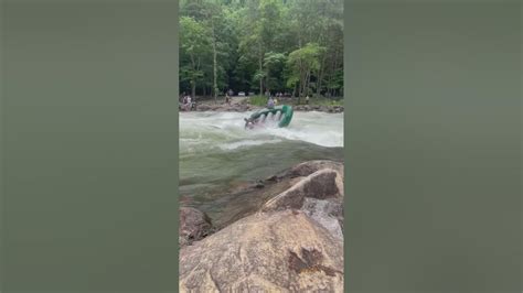 Rapid Flips A Raft Full Of Tourist In River Youtube