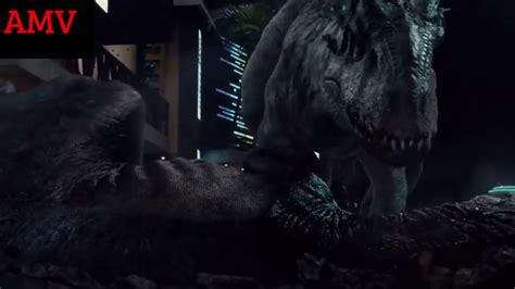 Blue And Rexy Vs Indominus Rex Amv Youtube