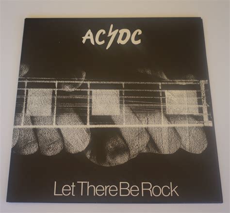 Acdc Let There Be Rock 1978 Australia Mint Blue Label Acdc Alberts Aplp 022