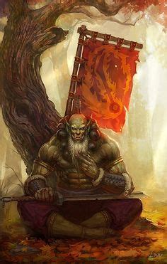 Half Orc Monk Warlock